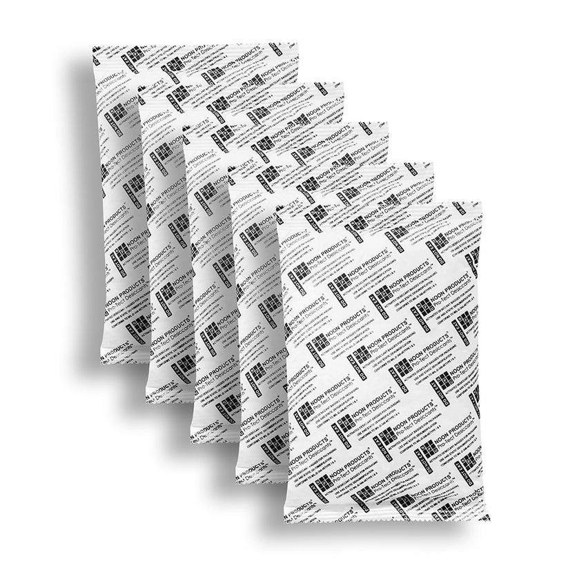 200 GRAM SILICA GEL PACKETS FOR GUN SAFES, AMMUNITION STORAGE, LONG